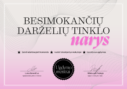 Besimokančių darželių narys